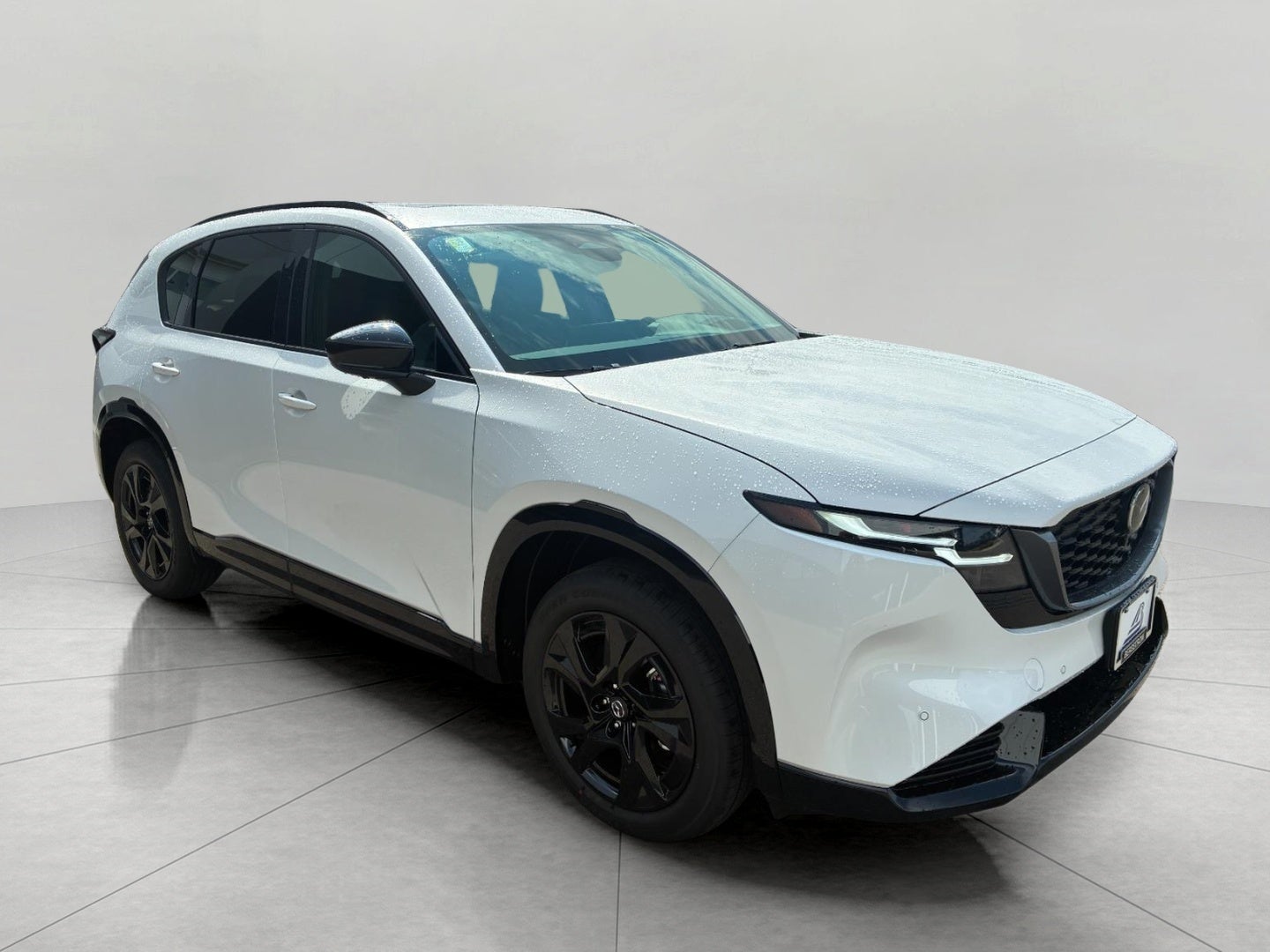 2026 Mazda Mazda CX-5 2.5 S Premium Plus AWD in Rhodium White Metallic — front three-quarter view
